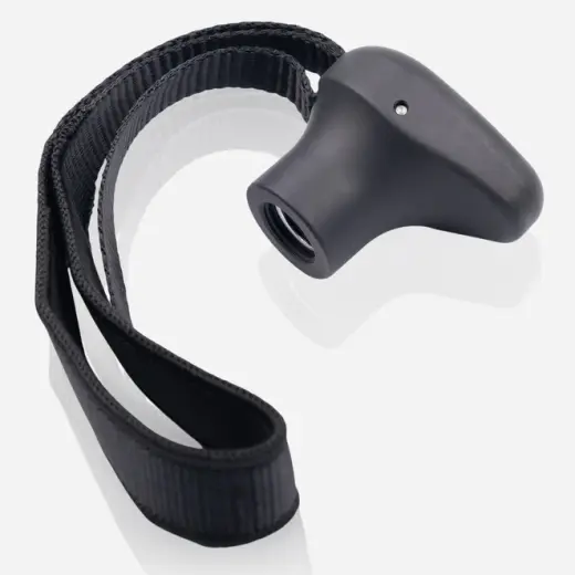 Könnyű túrabot markolat a SPARTAN Ascent állványhoz. Ergonomikus kialakítás, állítható párnázott csuklópánt a kényelmes és biztos fogásért. Egyszerű felszerelés M14 rendszerrel.